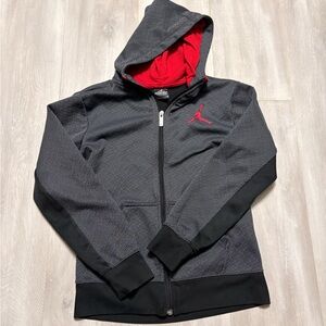 Jordan Black and Red Performance Jacket